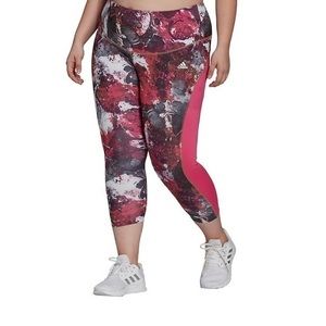 NWT. Adidas x Zoe Saldana Collection 7/8 workout leggings